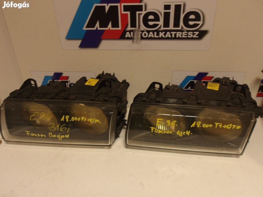 [GYÁRI BONTOTT] BMW E36 SEDAN FÉNYSZÓRÓ BAL ELSŐ (FONCSSOR ÉGETT) 836